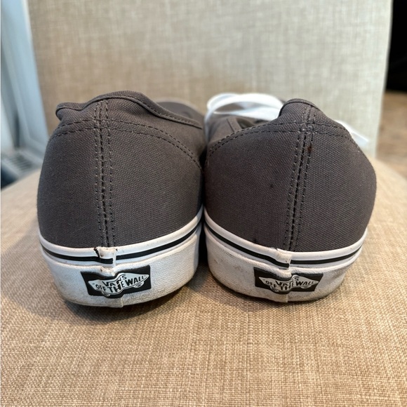 Vans Gray and White Sneakers Classic Style - Picture 2 of 4